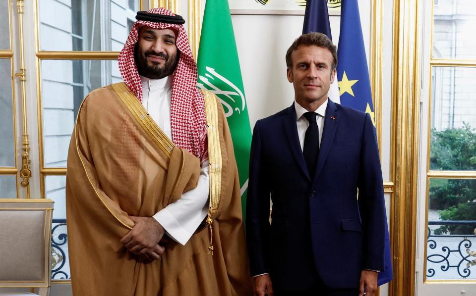 Back in Europe: The visit is the Saudi Crown Prince's first to Europe since the killing of Jamal Khashoggi - REUTERS