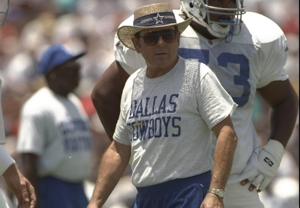 Former Rams and Cowboys offensive coordinator Ernie Zampese