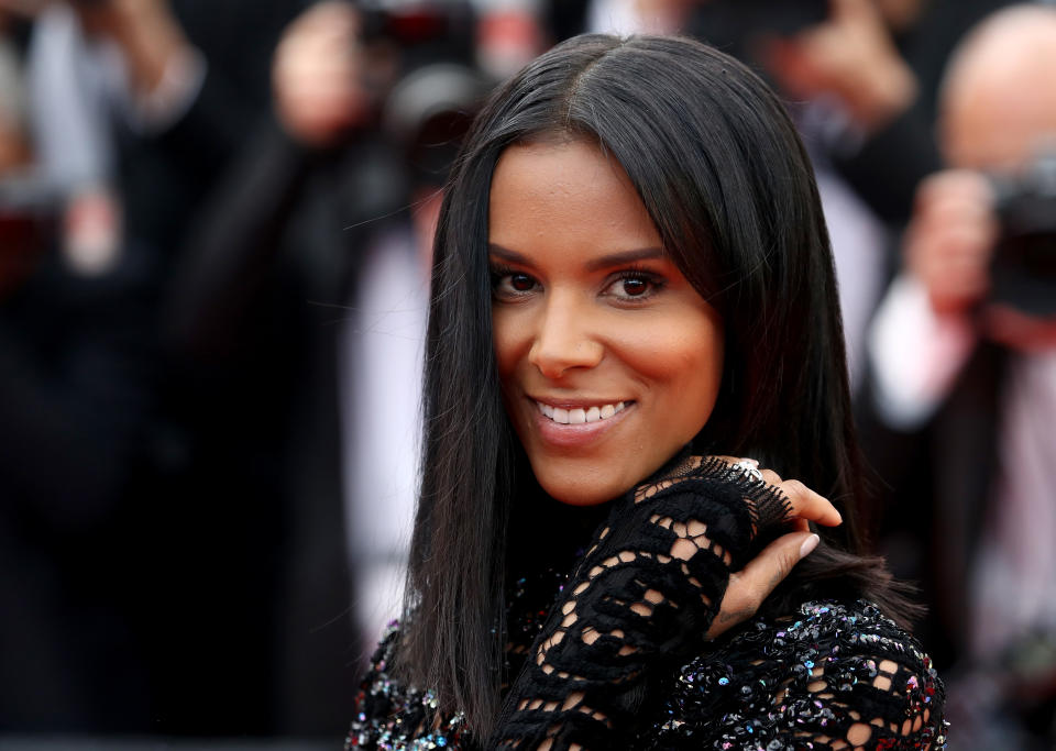 CANNES, FRANCE - MAY 08:  Shy'm attends the screening of "Everybody Knows (Todos Lo Saben)" and the opening gala during the 71st annual Cannes Film Festival at Palais des Festivals on May 8, 2018 in Cannes, France.  (Photo by John Phillips/Getty Images)