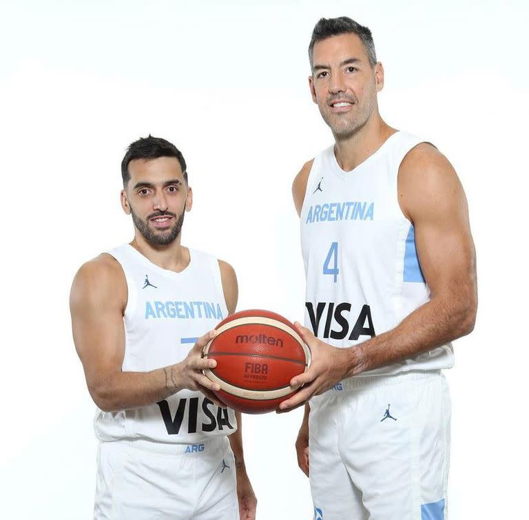 Campazzo y Scola, dos de los doce que viajaron a Tokyo