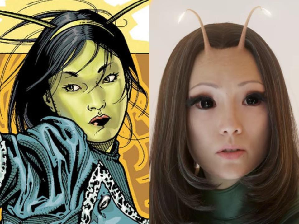 mantis comics and mcu