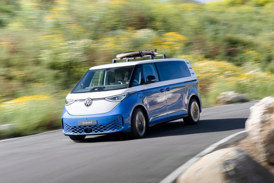 EMBARGO FRIDAY 6/2: The Volkswagen ID.Buzz electric van.