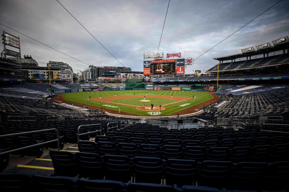 A view of Nationals Park.rts