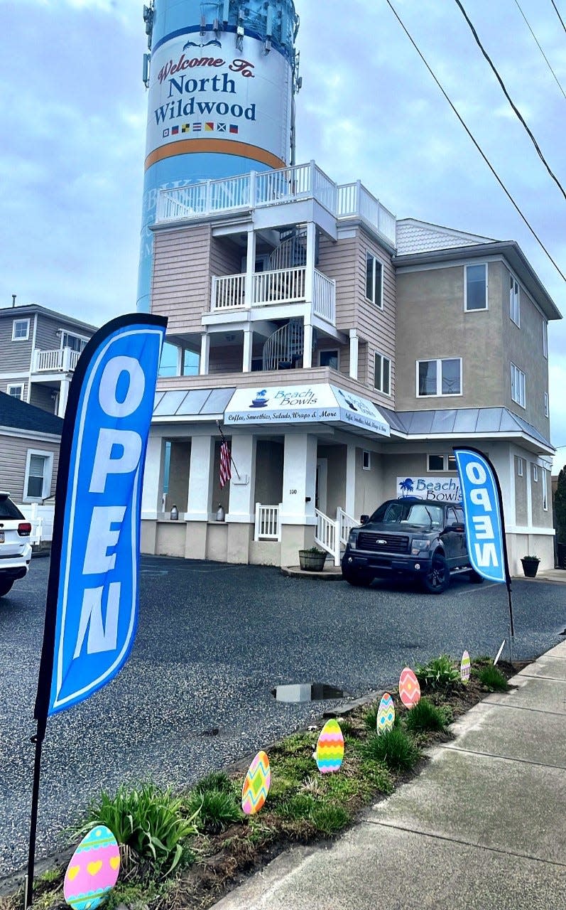 Beach Bowls is now open in North Wildwood.