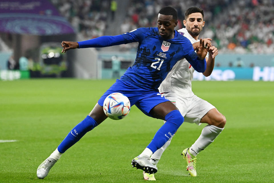 Timothy Weah (Glyn Kirk / AFP via Getty Images)