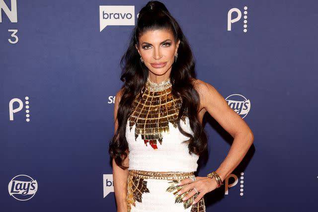 <p>Gabe Ginsberg/Getty</p> Teresa Giudice at BravoCon 2023