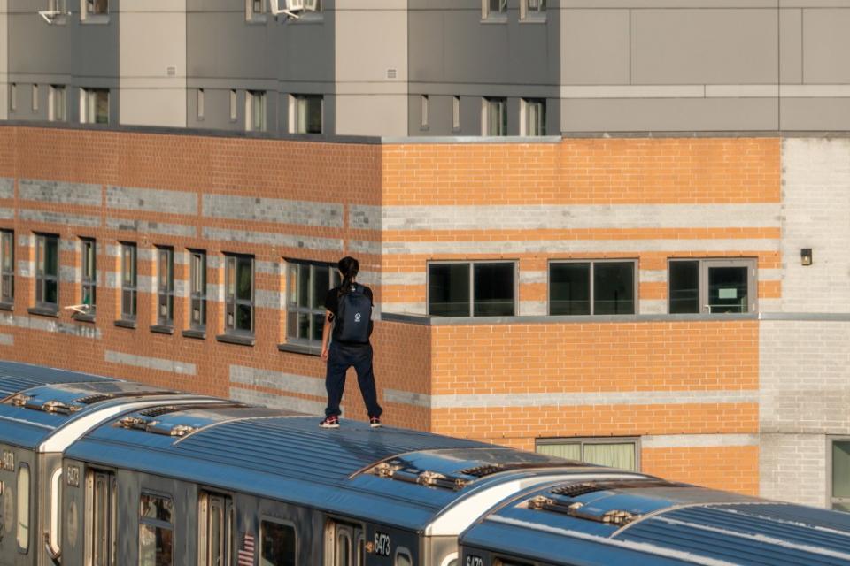 Subway surfing — or the practice of hopping on top of a moving train — has led to several deaths and serious injuries. Getty Images