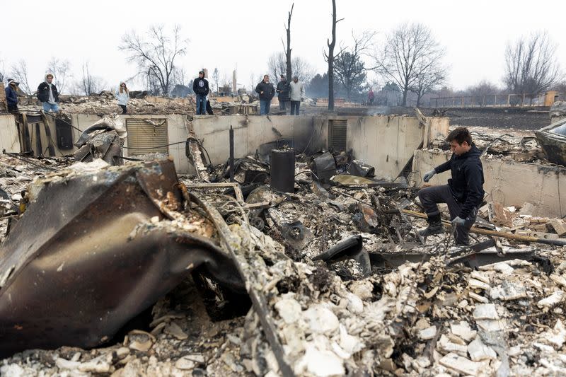 FILE PHOTO: Aftermath of the Marshall Fire