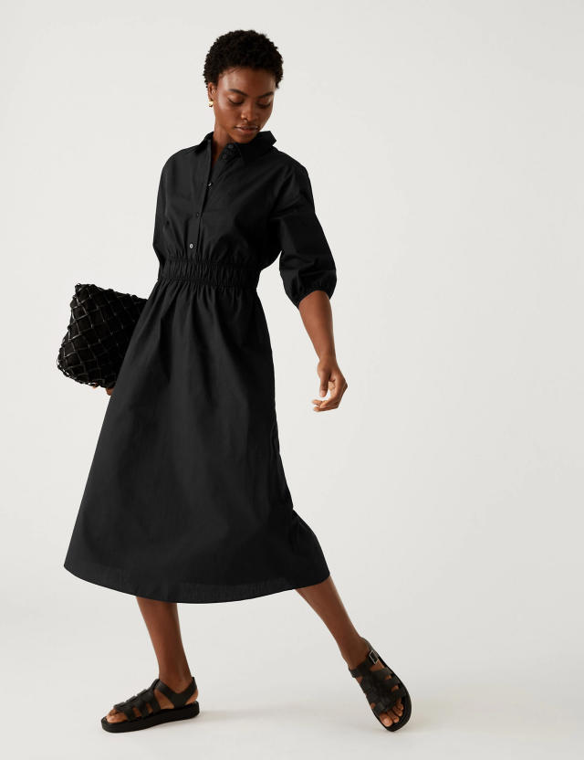 Black Midi Dresses for Women