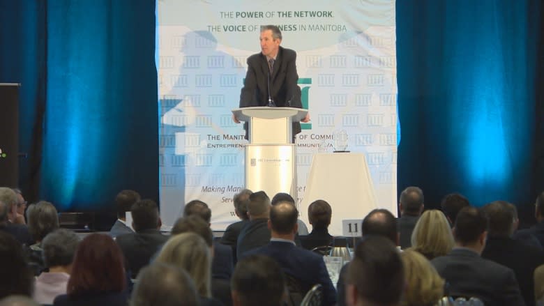 Brian Pallister marks a year in office with speech to business community