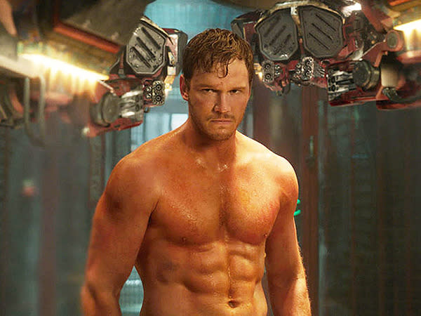 <p>We're pretty sure the galaxy will be perfectly guarded by Pratt's very strong, very muscular arms. And if they don't stop any threats, those ripped abs should do the trick.</p>