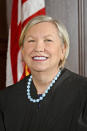 This image provided by the North Carolina Court of Appeals, show Judges Lucy Inman. The stakes in elections for a pair of North Carolina Supreme Court seats this fall are super-sized, as the outcomes could flip the court's partisan makeup during a period of polarization. Court of Appeals Judges Richard Dietz and Lucy Inman are looking to be elevated to the state’s highest court to succeed retiring Associate Justice Robin Hudson. Inman is a registered Democrat, while Dietz is a Republican. (North Carolina Court of Appeals via AP)