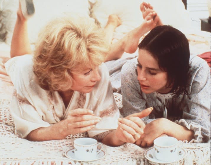 Shirley MacLaine finally got over the Oscar hump when she won lead actress for 1983's "Terms of Endearment," which also starred Debra Winger. The onscreen mother and daughter were pitted against each other in the Oscar race, and also apparently behind the scenes, where spats led to MacLaine leaving the production. She later returned, and the film went on to win four additional Oscars, including best picture.