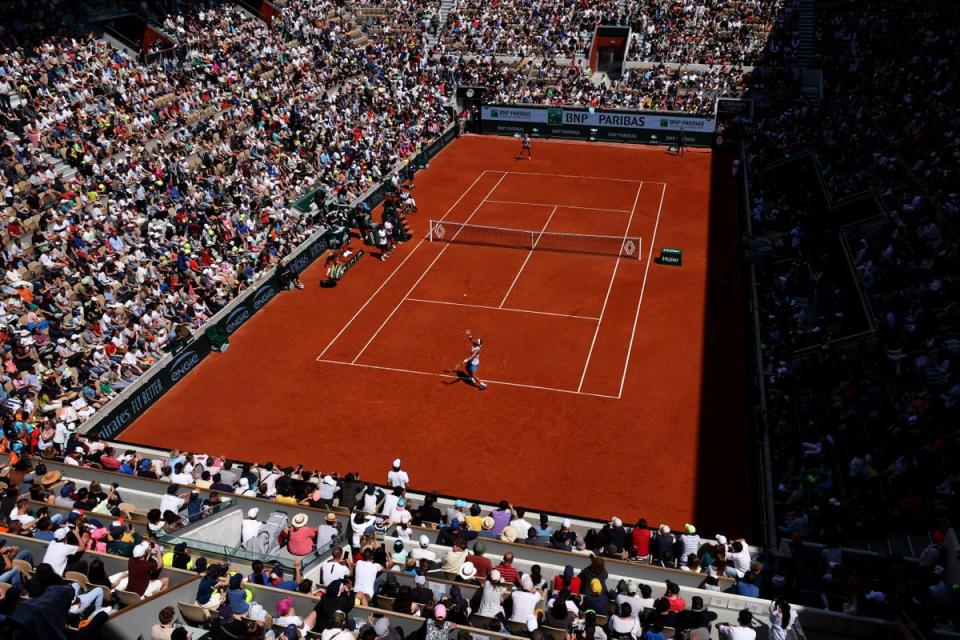 Rafael Nadal attracted huge crowds for his practice sessions ahead of the tournament (Getty Images)