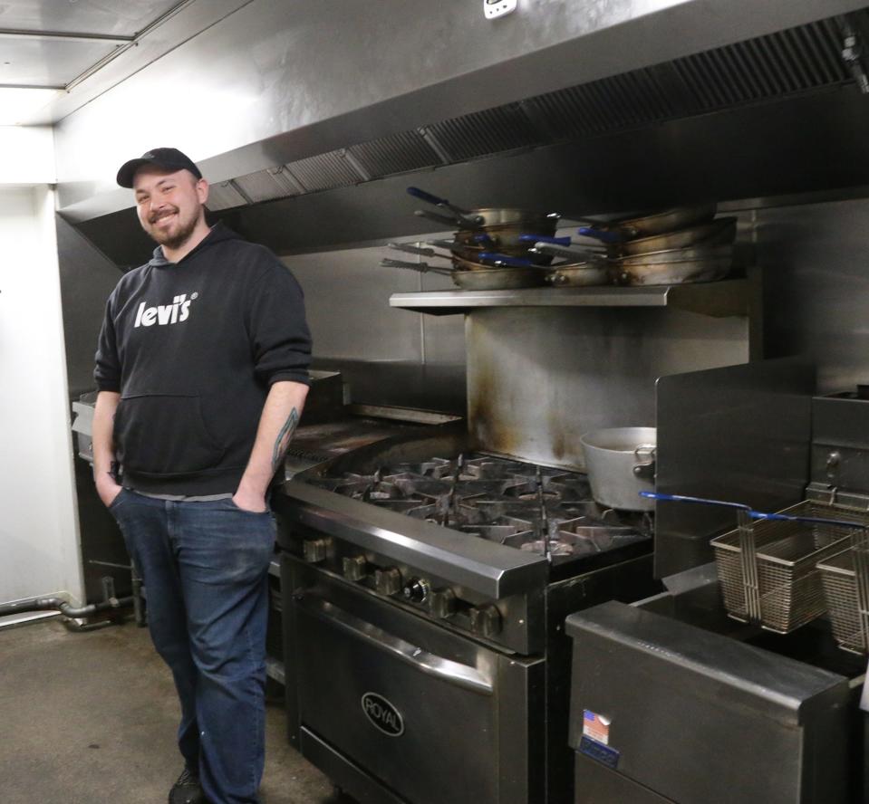Tanner Goff is the new chef and general manager of Nick's Beachside Grille in York Beach.