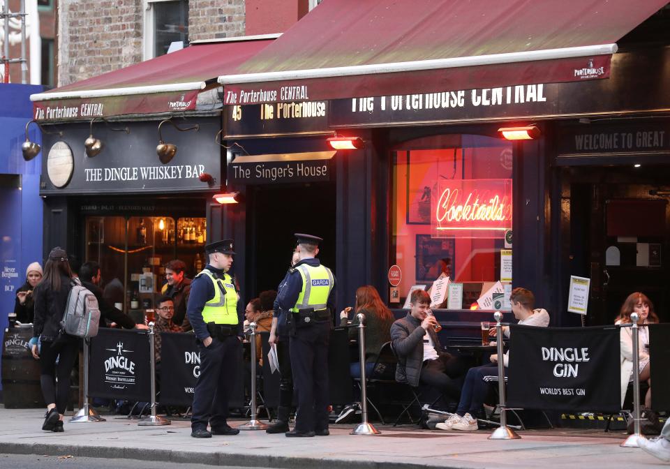 Ireland is trying to save its Christmas season by going back on lockdown now. It's ordering residents to stay within three miles of home as well as limiting retail and restaurant services.