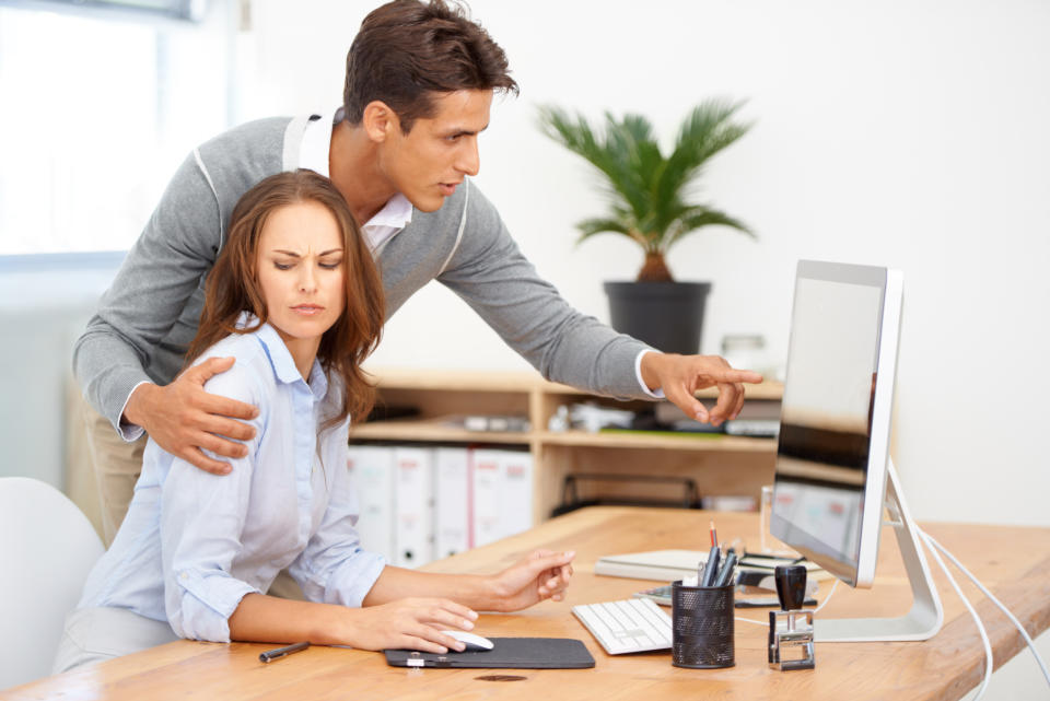 The survey also revealed that half of women have been sexually harassed at work or a place of study [Photo: Getty]