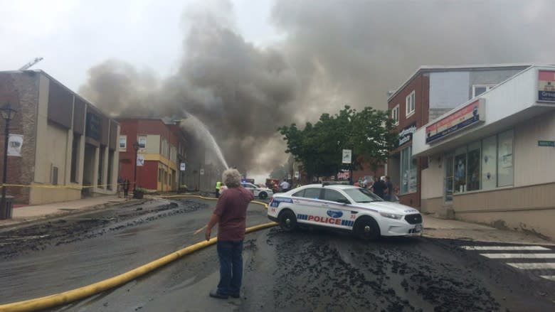 Woodstock fire destroys historic Rose Building