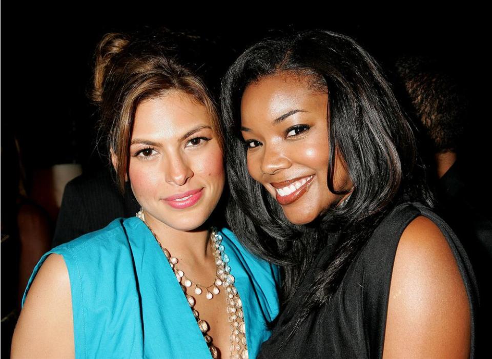 Eva Mendes and Gabrielle Union in 2005 | David Livingston/Getty