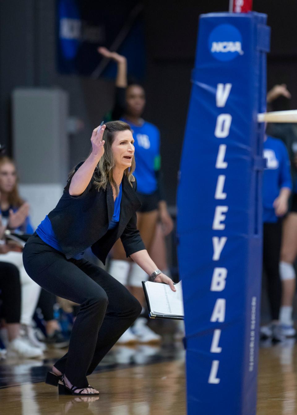 Melissa Wolter enters her 20th season as University of West Florida head volleyball coach