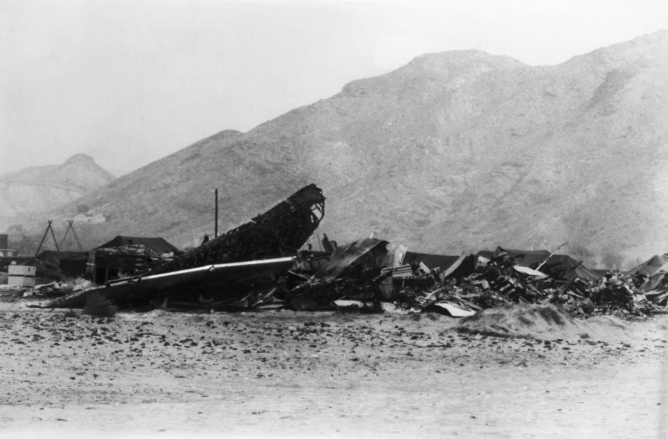 Imagen del accidente de Palomares. (Photo by Keystone-France/Gamma-Keystone via Getty Images)