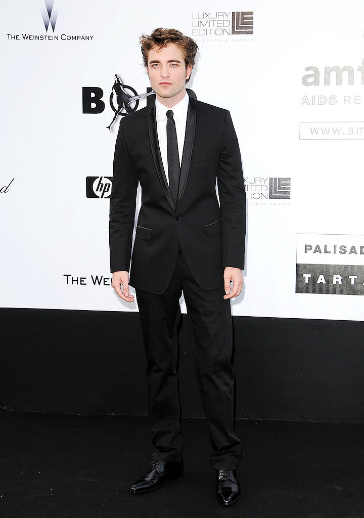 Pattinson Robert amfAR Cannes