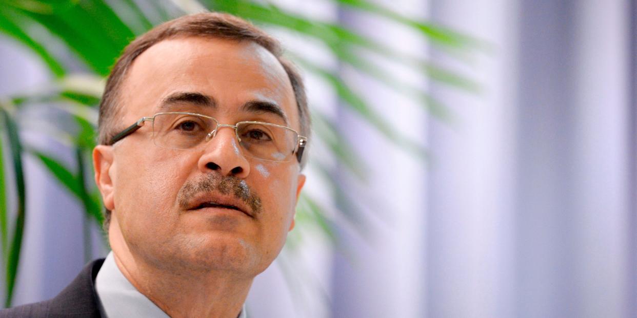 Saudi Aramco chief executive Amin Nasser