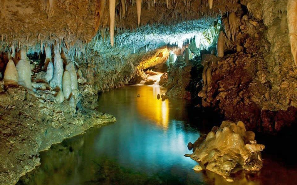 harrisons cave, barbados