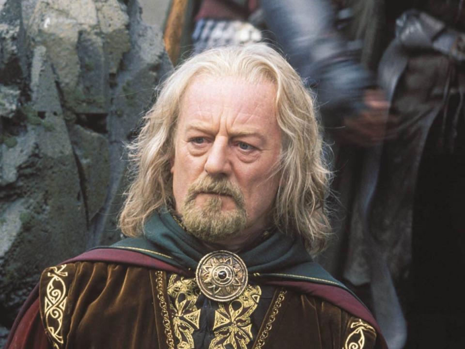 Bernard Hill as Theoden in ‘The Two Towers' (New Line Cinema)