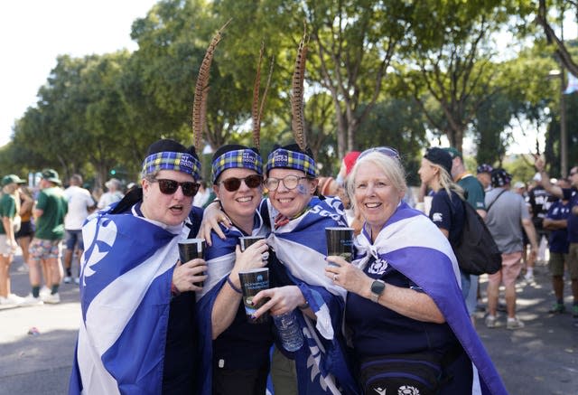 Scotland fans