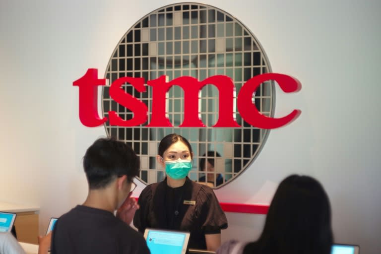 Taiwan Semiconductor Manufacturing Company -- whose clients include Apple and Nvidia -- controls more than half the world's output of silicon wafers (Sam Yeh)