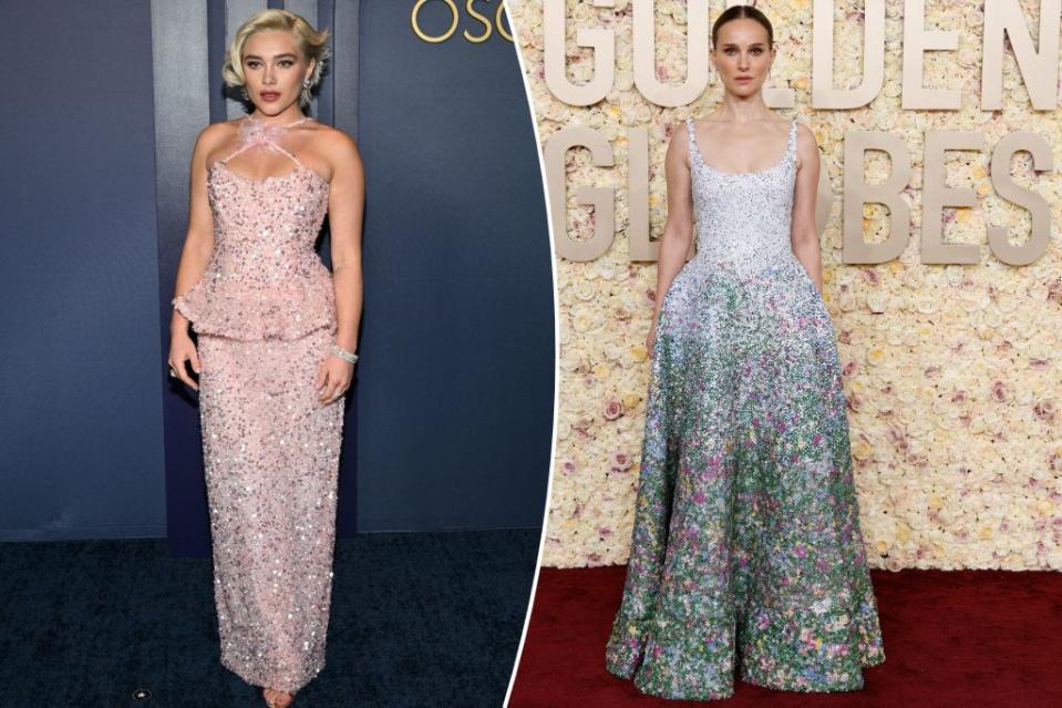 Our favorite spring 2024 red-carpet fashions: Natalie Portman, Florence ...