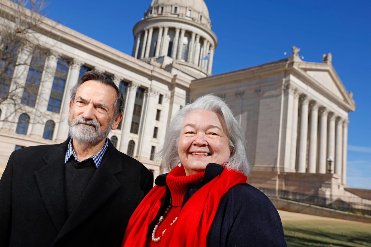 David and Carol Unsell are the state hosts of the Oklahoma Bible Reading Marathon planned for March 9-13.