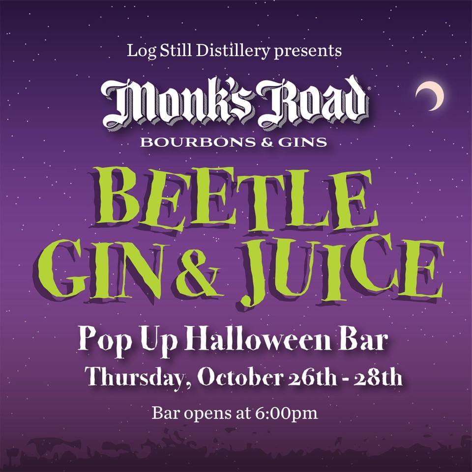Against the Grain Brewery and Log Still Distillery are teaming up to host a Halloween-themed pop-up bar.