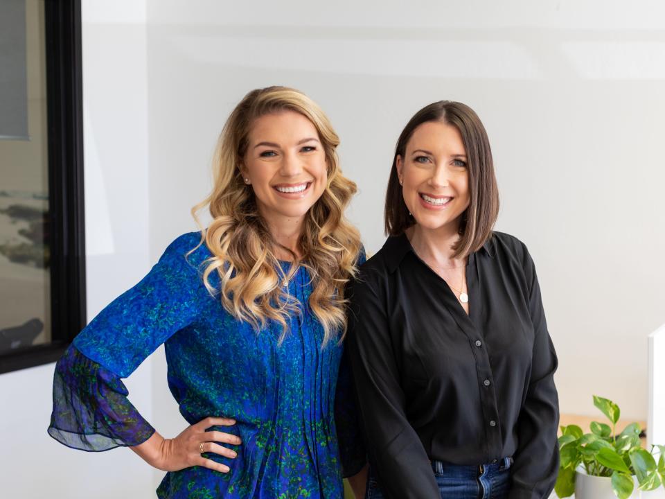 Equip Health cofounders Kristina Saffran and Erin Parks