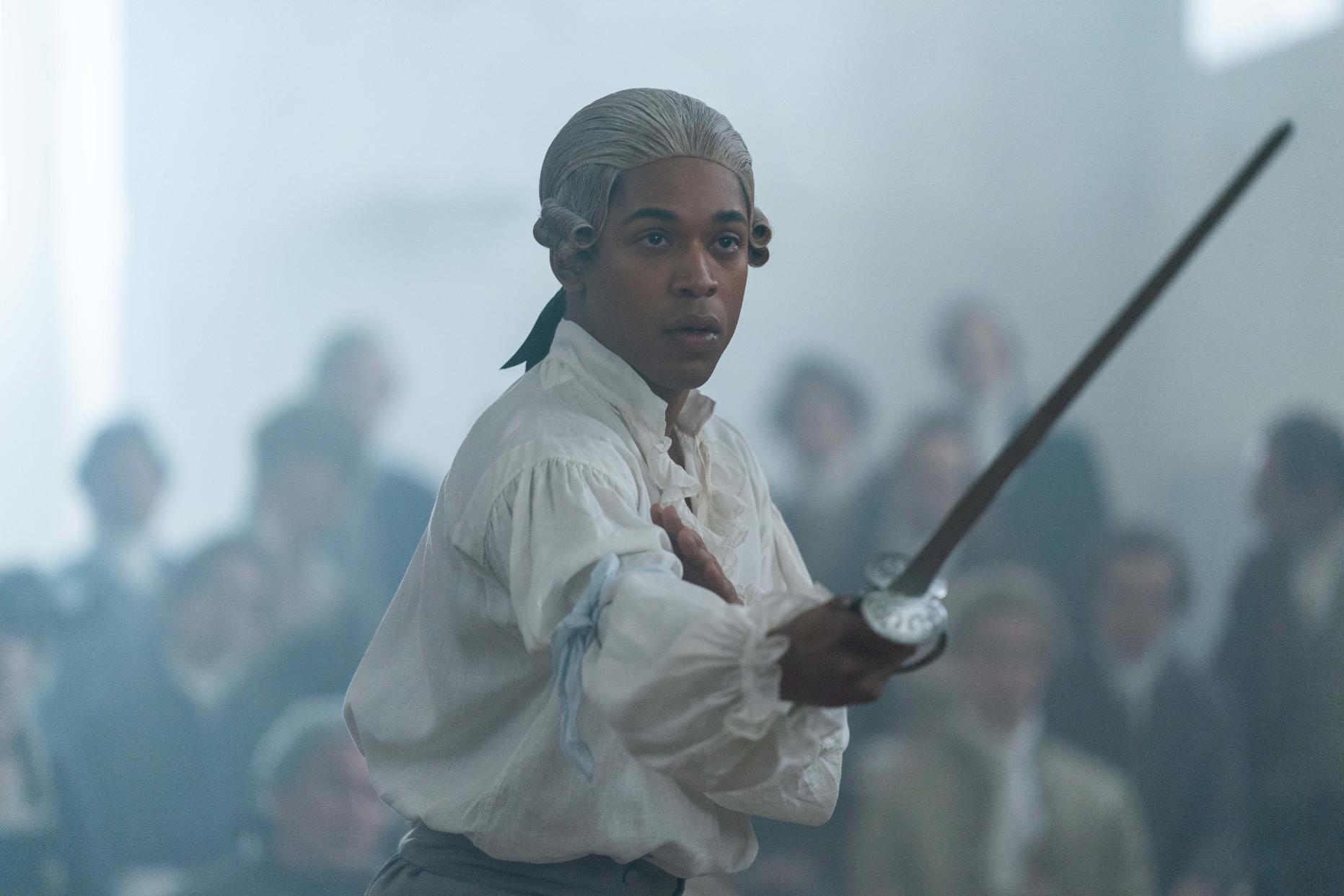 Kelvin Harrison Jr. in Chevalier. (Searchlight Pictures)