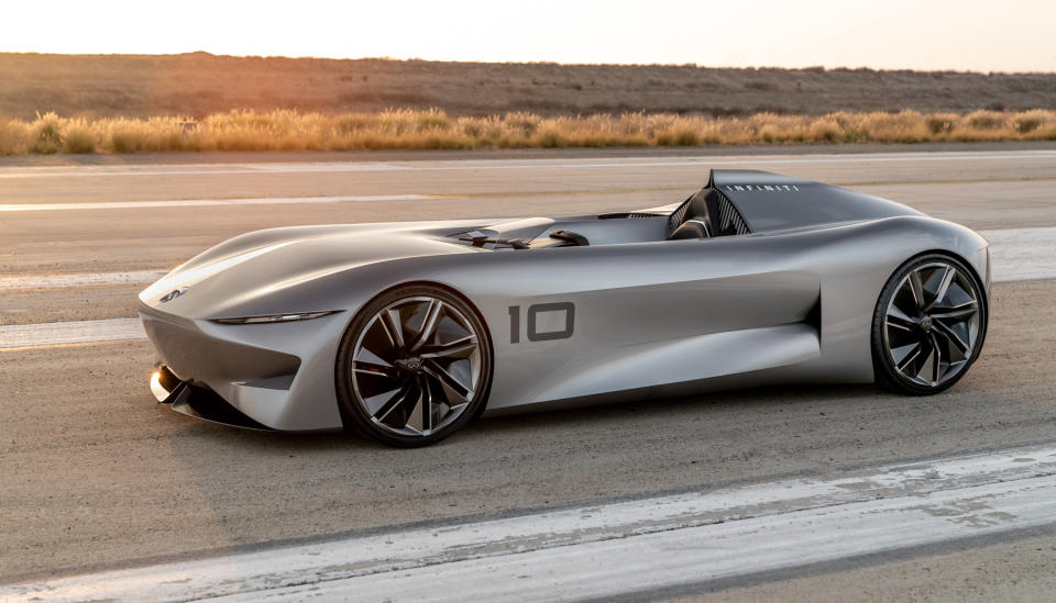 If you thought the retro-tastic Infiniti Prototype 9 couldn't be improved