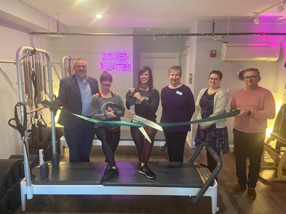 The Greater Dover Chamber of Commerce recently held a ribbon cutting to welcome Dover Pilates as a valued member.