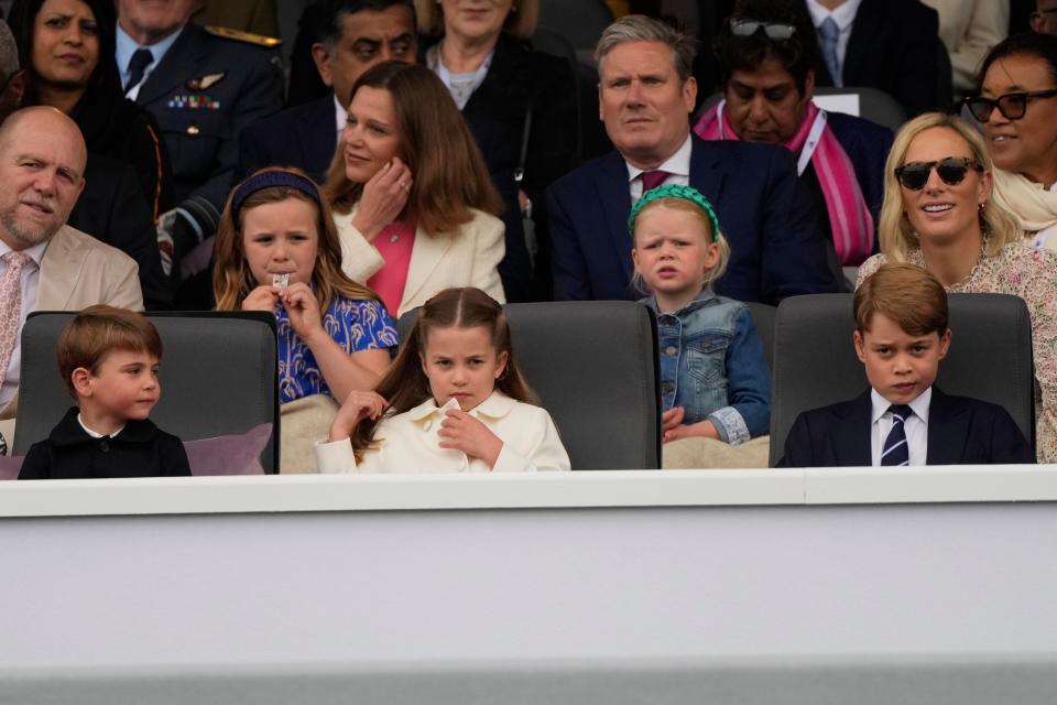 The Cambridge children (AP)