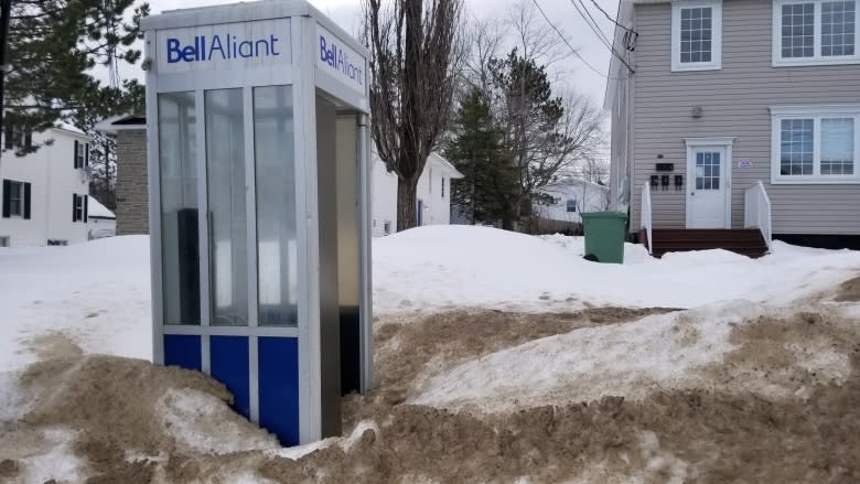 Fredericton's lonely phone booth
