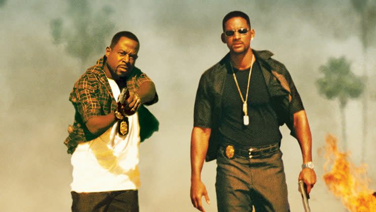 Martin Lawrence and Will Smith in Bad Boys (Credit: Columbia Pictures)