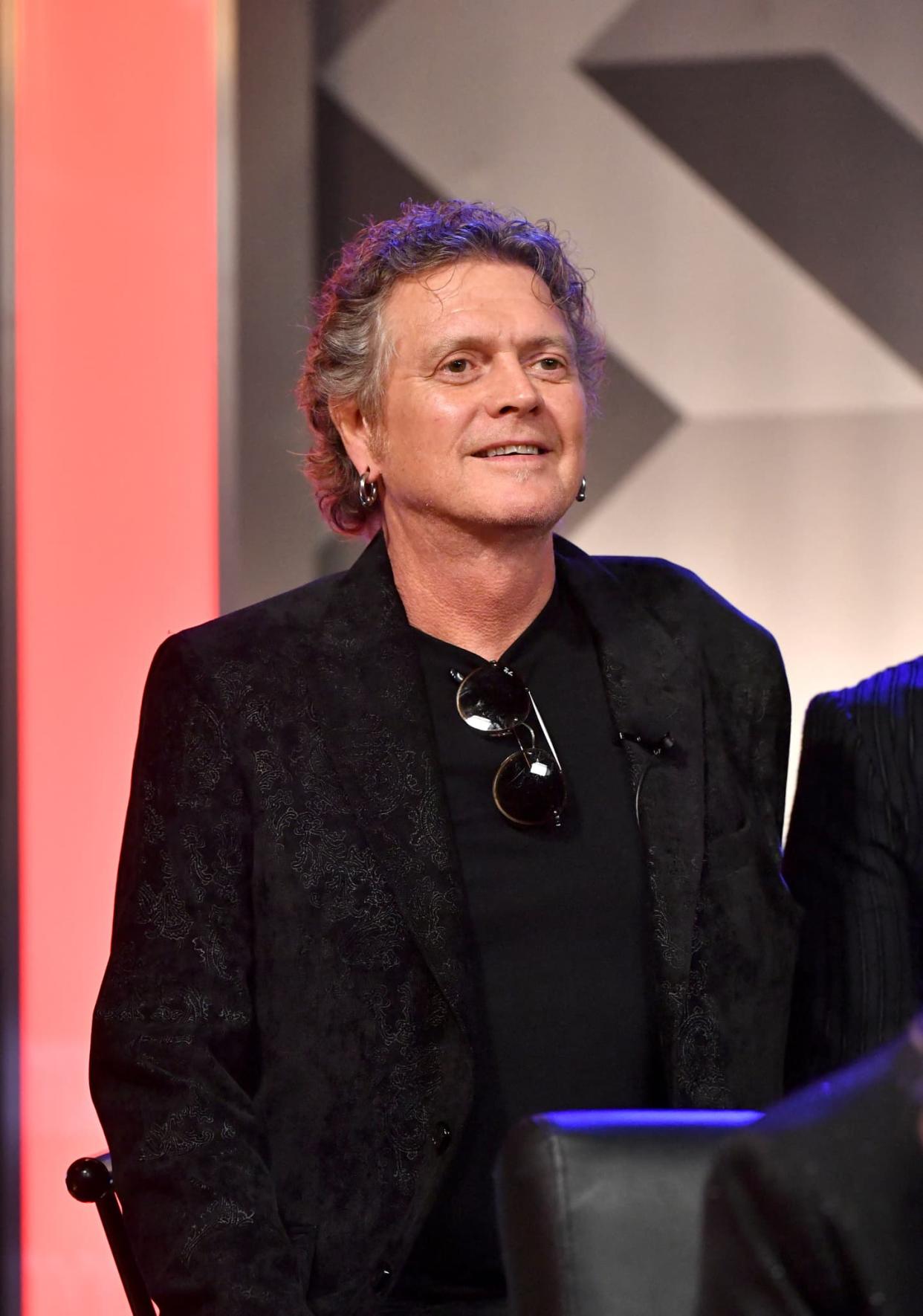 Rick Allen, le batteur du groupe Def Leppard le 4 décembre 2019. - Emma McIntyre - AFP