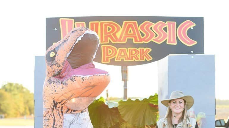 trunk or treat ideas jurassic park