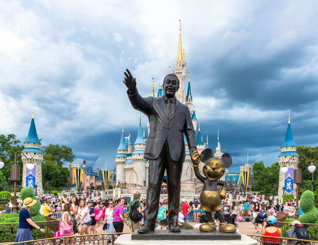 The Magic Kingdom theme park at the Walt Disney World Resort is set to reopen July 11. (Photo: Roberto Machado Noa/LightRocket via Getty Images) 