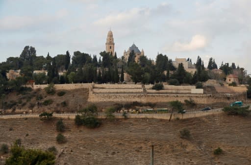 A first stop of the cable car will be on Mount Zion, a hill where Christians believe Jesus and his disciples met for the Last Supper and also revered by Jews as the burial place of biblical King David