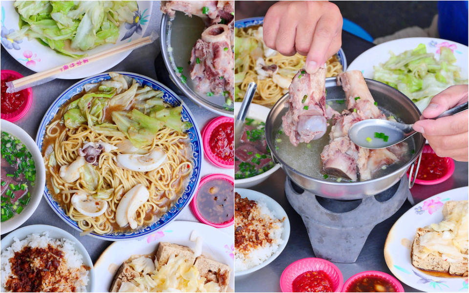 台中｜潭子花枝炒麵/臭豆腐/大骨湯