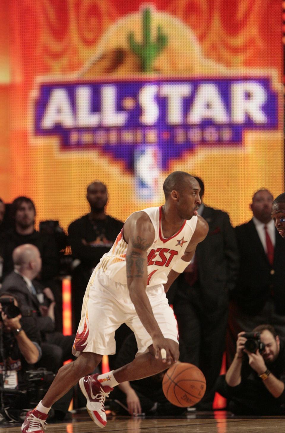 Phoenix last held the NBA All-Star Game in 2009, with Kobe Bryant and Shaquille O'Neal sharing MVP honors.