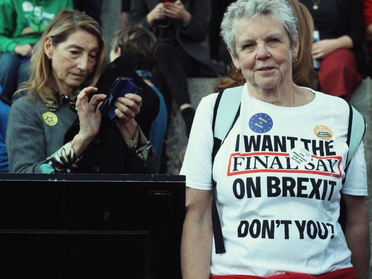 UK weather: Cooler day with cloud and sun as demonstrators head to Put it to the People march