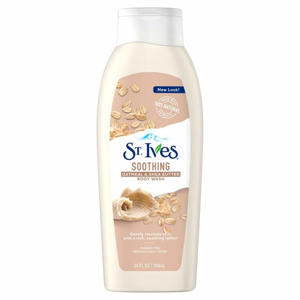 St. Ives Oatmeal and Shea Butter Body Wash; body wash for sensitive skin