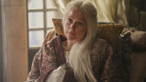 <p> Aemma, played by Sian Brooke, is married to Viserys and mother to Rhaenyra. She has suffered several miscarriages trying to give Viserys a son, and she dies giving birth to another boy, Baelon, in episode 1.&#xA0; </p> <p> She&apos;s a Targaryen by both blood and marriage &#x2013;&#xA0;despite being born House Arryn, her mother, Daella, was a Targaryen and a daughter of King Jaehaerys. This means that Viserys and Aemma are cousins.&#xA0;#JustGameOfThronesThings. </p>